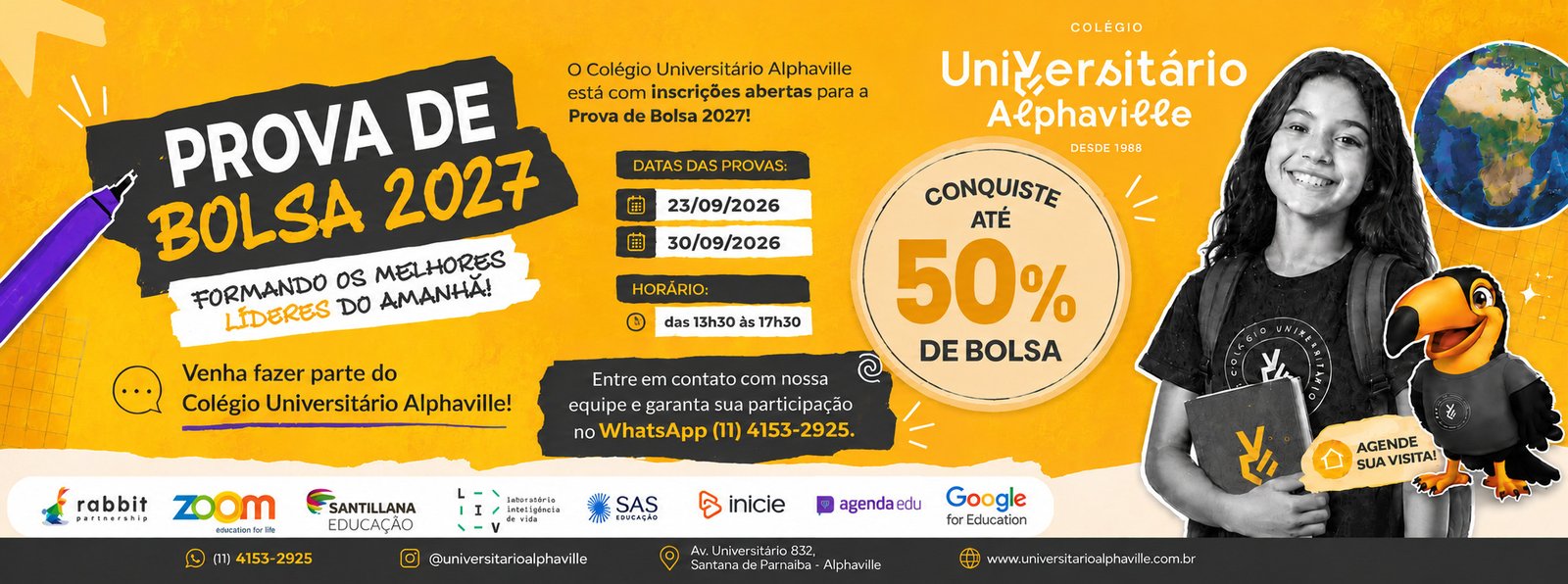 Prova de Bolsa 2027